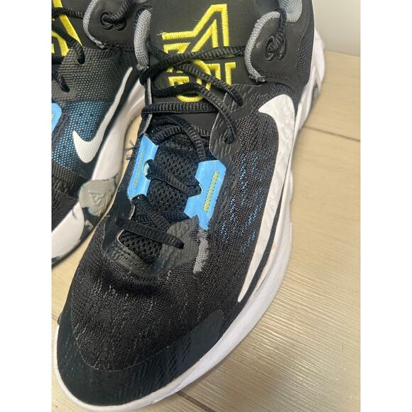 Nike Giannis Immortality 2 Mens Size 9 Black University Blue DM0825-001 - Picture 3 of 8